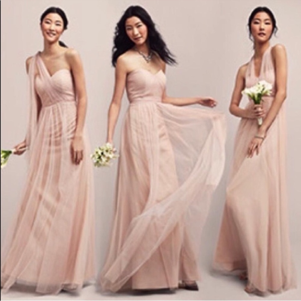 Jenny Yoo “Annabelle” gown in Blush from BHLDN